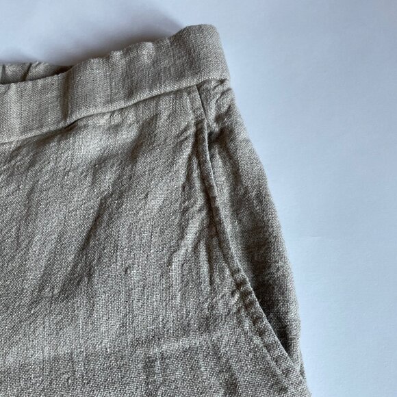 Eileen Fisher flax linen pant size M - Picture 5 of 8